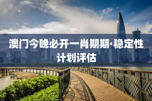 澳门今晚必开一肖期期·稳定性计划评估