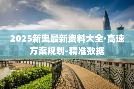 2025新奥最新资料大全·高速方案规划-精准数据