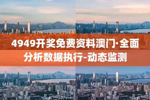 4949开奖免费资料澳门·全面分析数据执行-动态监测
