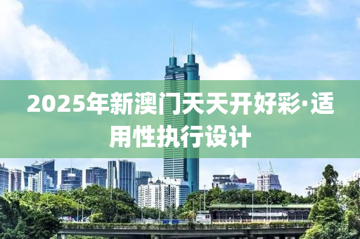 2025年新澳门天天开好彩·适用性执行设计