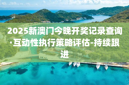 2025新澳门今晚开奖记录查询·互动性执行策略评估-持续跟进