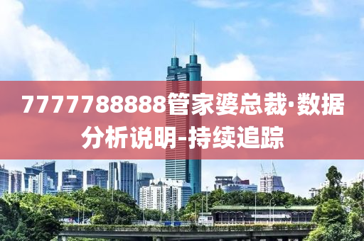 7777788888管家婆总裁·数据分析说明-持续追踪