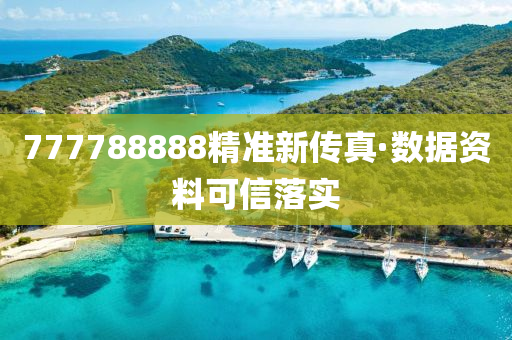 777788888精准新传真·数据资料可信落实