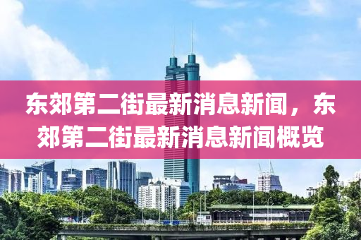 东郊第二街最新消息新闻，东郊第二街最新消息新闻概览