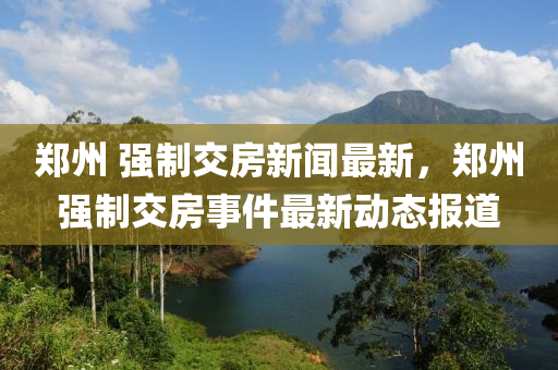 郑州 强制交房新闻最新，郑州强制交房事件最新动态报道
