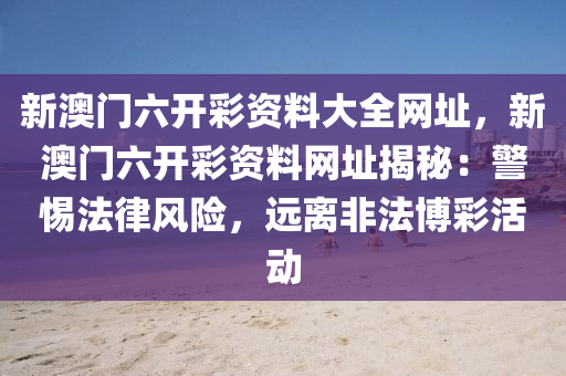 新澳门六开彩资料大全网址，新澳门六开彩资料网址揭秘：警惕法律风险，远离非法博彩活动