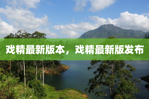 戏精最新版本，戏精最新版发布