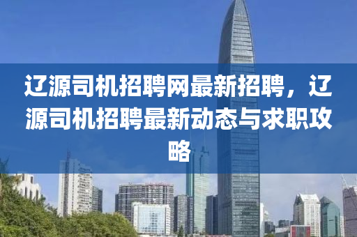 辽源司机招聘网最新招聘，辽源司机招聘最新动态与求职攻略