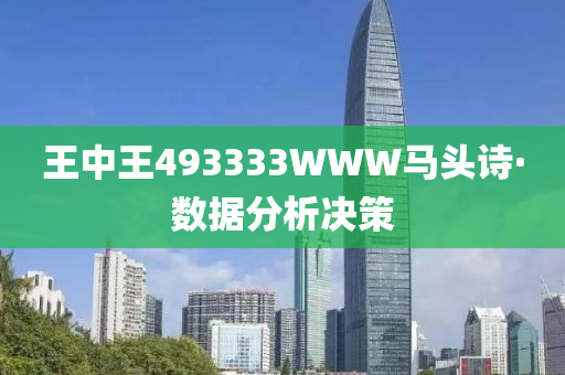 王中王493333WWW马头诗·数据分析决策