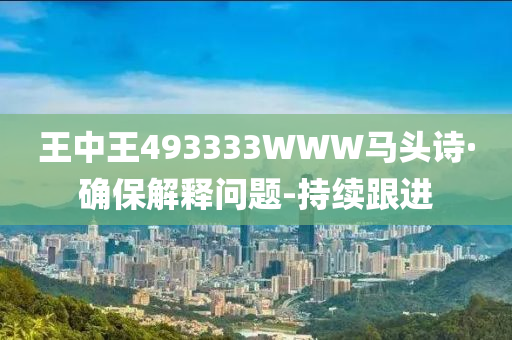 王中王493333WWW马头诗·确保解释问题-持续跟进