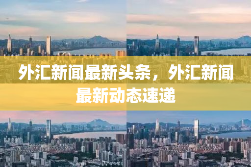 外汇新闻最新头条，外汇新闻最新动态速递