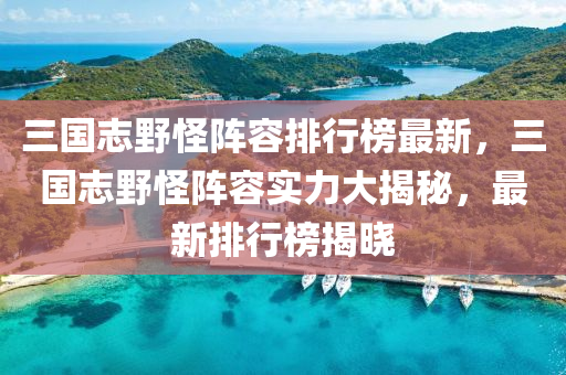 三国志野怪阵容排行榜最新，三国志野怪阵容实力大揭秘，最新排行榜揭晓