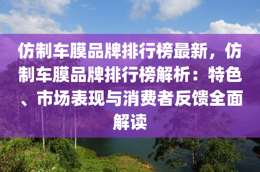 仿制车膜品牌排行榜最新，仿制车膜品牌排行榜解析：特色、市场表现与消费者反馈全面解读