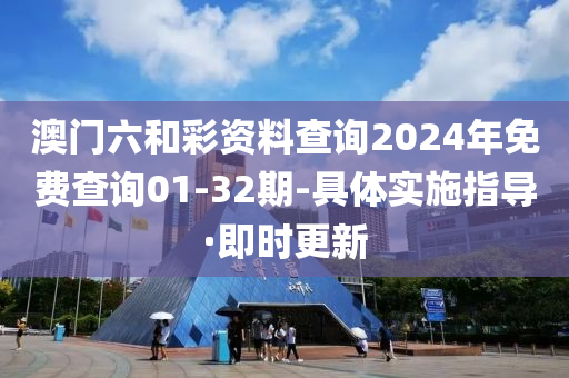 澳门六和彩资料查询2024年免费查询01-32期-具体实施指导·即时更新