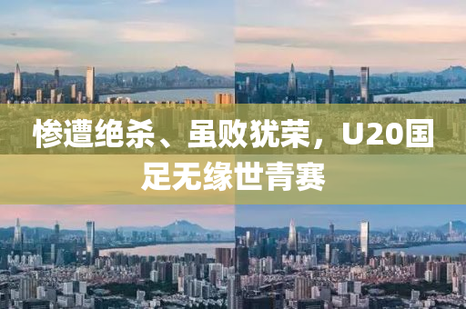 惨遭绝杀、虽败犹荣，U20国足无缘世青赛