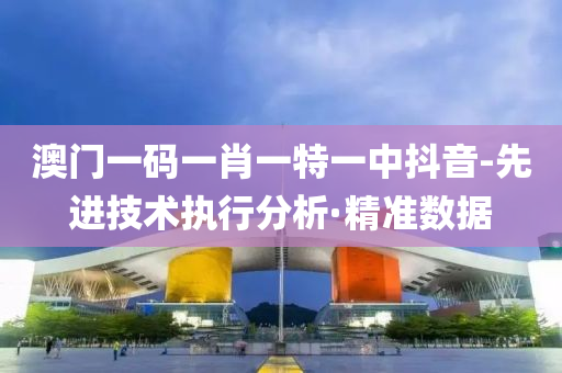 澳门一码一肖一特一中抖音-先进技术执行分析·精准数据