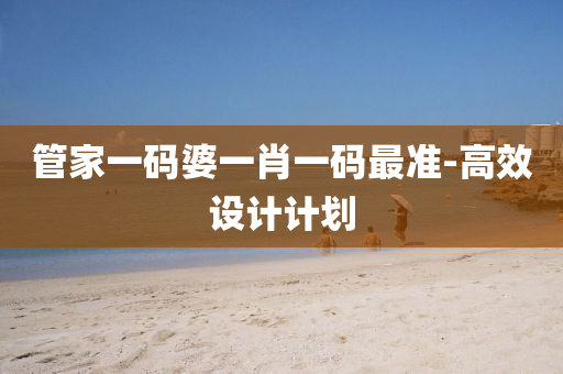 管家一码婆一肖一码最准-高效设计计划