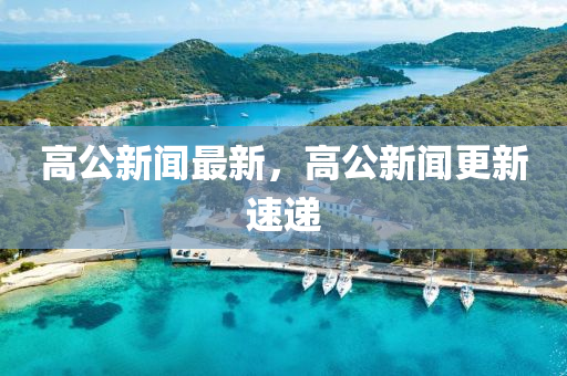 高公新闻最新，高公新闻更新速递
