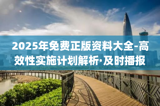 2025年免费正版资料大全-高效性实施计划解析·及时播报