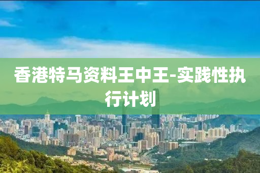 香港特马资料王中王-实践性执行计划