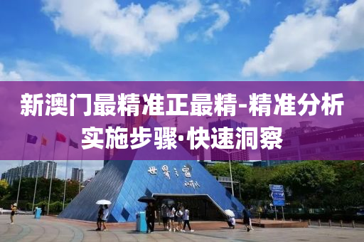 新澳门最精准正最精-精准分析实施步骤·快速洞察