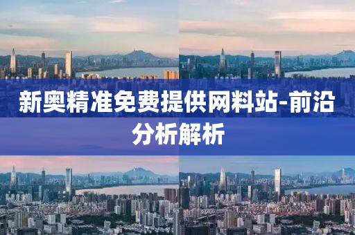 新奥精准免费提供网料站-前沿分析解析
