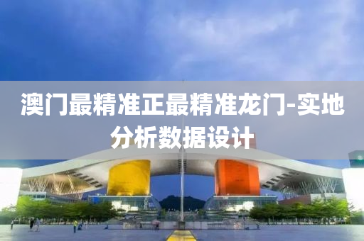 澳门最精准正最精准龙门-实地分析数据设计
