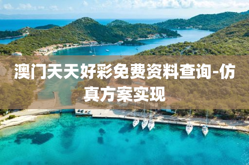 澳门天天好彩免费资料查询-仿真方案实现
