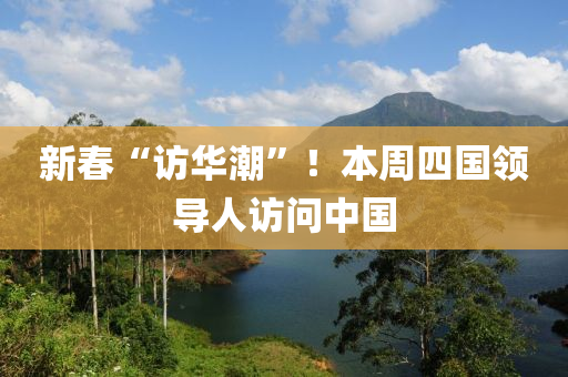 新春“访华潮”！本周四国领导人访问中国