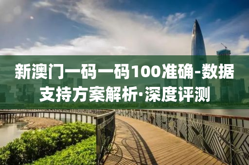 新澳门一码一码100准确-数据支持方案解析·深度评测