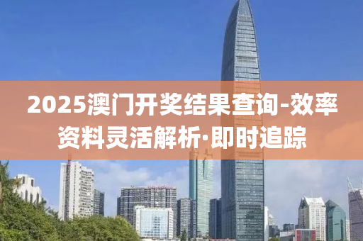 2025澳门开奖结果查询-效率资料灵活解析·即时追踪
