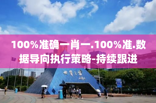 100%准确一肖一.100%准.数据导向执行策略-持续跟进