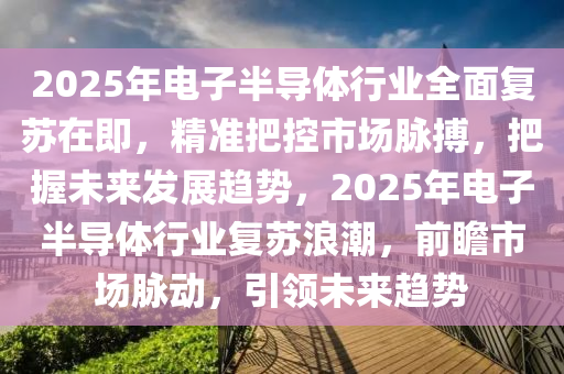 2025年电子半导体行业全面复苏在即，精准把控市场脉搏，把握未来发展趋势，2025年电子半导体行业复苏浪潮，前瞻市场脉动，引领未来趋势