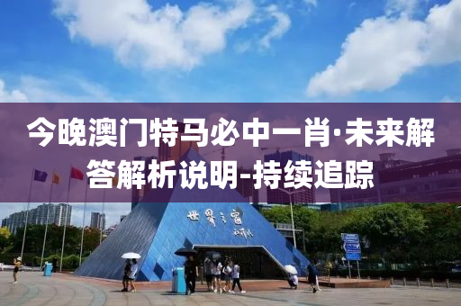 今晚澳门特马必中一肖·未来解答解析说明-持续追踪
