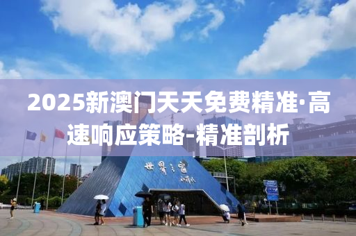 2025新澳门天天免费精准·高速响应策略-精准剖析
