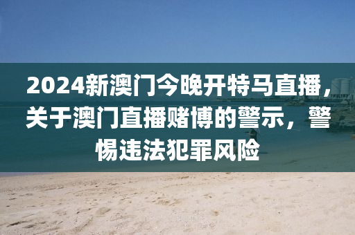 2024新澳门今晚开特马直播，关于澳门直播赌博的警示，警惕违法犯罪风险