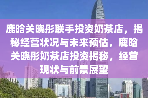 鹿晗关晓彤联手投资奶茶店，揭秘经营状况与未来预估，鹿晗关晓彤奶茶店投资揭秘，经营现状与前景展望