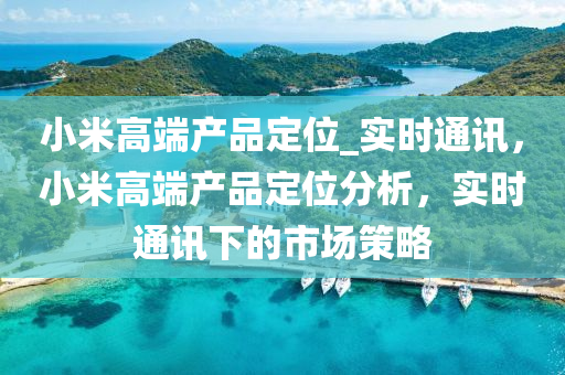 小米高端产品定位_实时通讯，小米高端产品定位分析，实时通讯下的市场策略