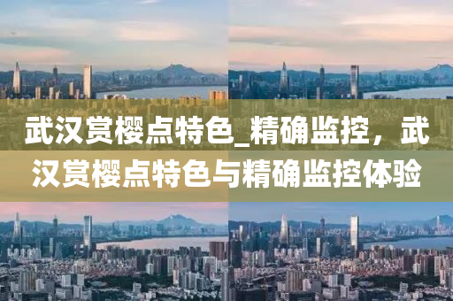 武汉赏樱点特色_精确监控，武汉赏樱点特色与精确监控体验