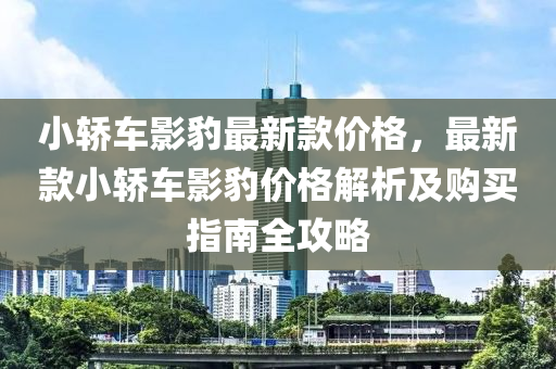 小轿车影豹最新款价格，最新款小轿车影豹价格解析及购买指南全攻略