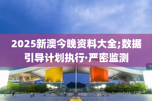 2025新澳今晚资料大全;数据引导计划执行·严密监测
