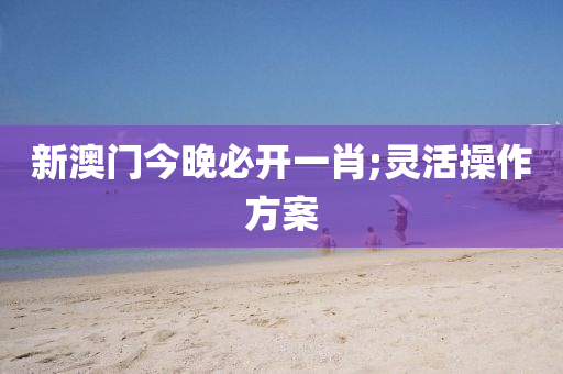 新澳门今晚必开一肖;灵活操作方案