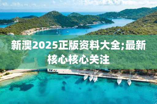 新澳2025正版资料大全;最新核心核心关注