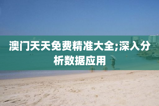 澳门天天免费精准大全;深入分析数据应用