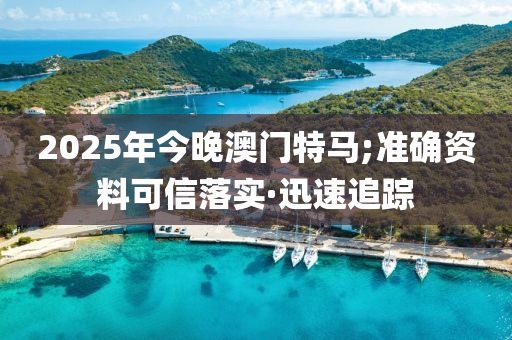 2025年今晚澳门特马;准确资料可信落实·迅速追踪