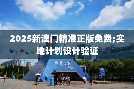 2025新澳门精准正版免费;实地计划设计验证