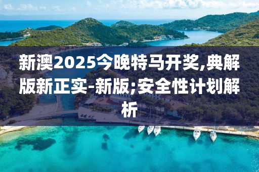 新澳2025今晚特马开奖,典解版新正实-新版;安全性计划解析