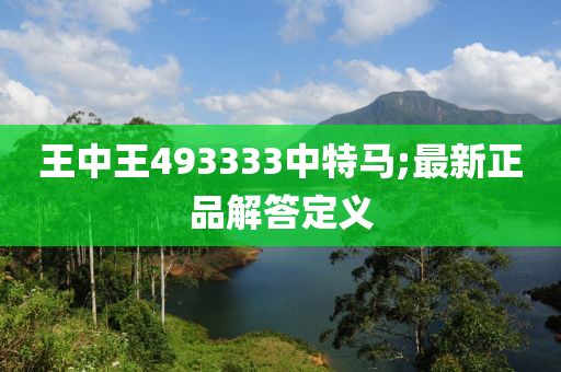 王中王493333中特马;最新正品解答定义