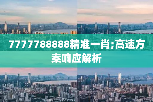 7777788888精准一肖;高速方案响应解析