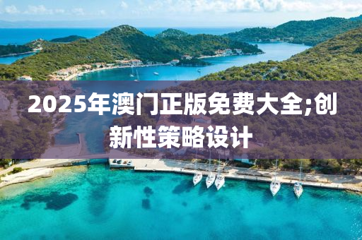 2025年澳门正版免费大全;创新性策略设计